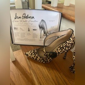 Sam Edelman Leopard Heel